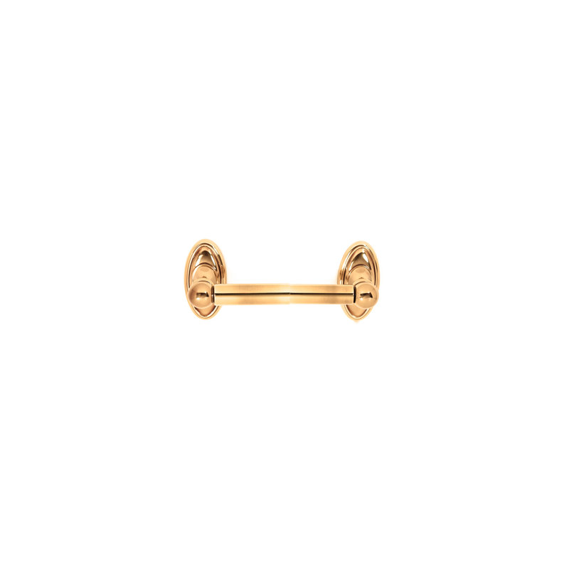 Wall Mounted Toilet Paper Holder, Polished Brass