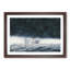 Boat In The Arctic Painting - Single Picture Frame Print on MDF-56632751-56632755
