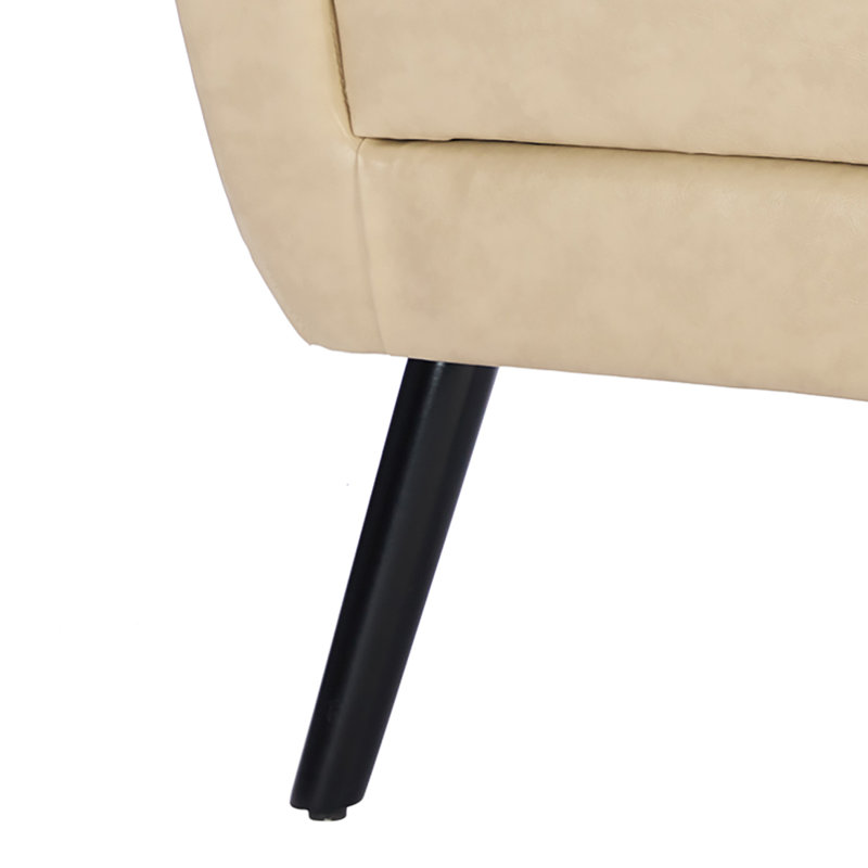 Fauteuil d'appoint moderne et élégant, Kaki