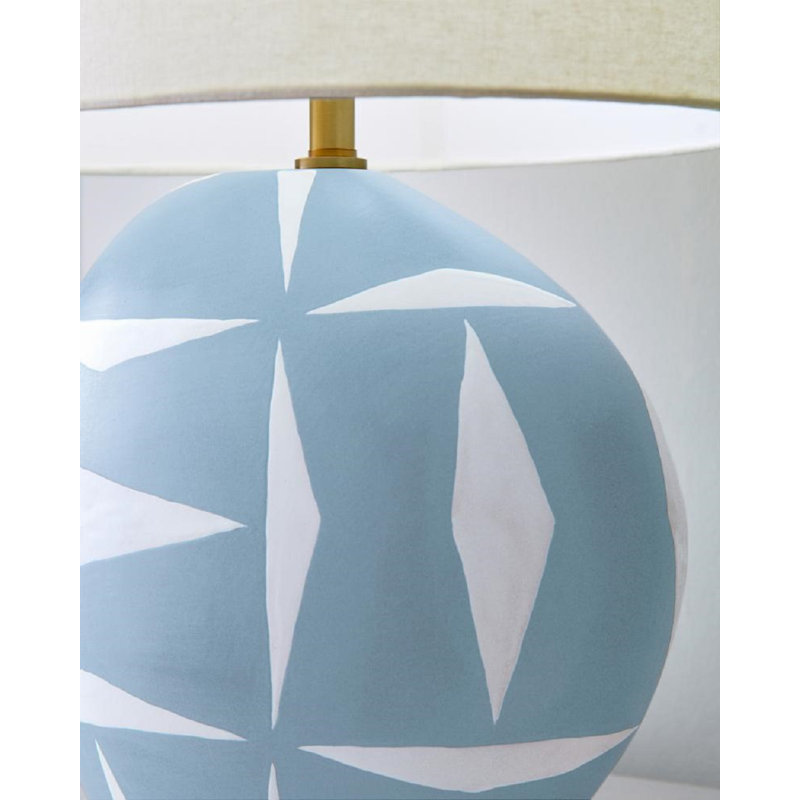 Franz Table Lamp, Semi Matte Lavender