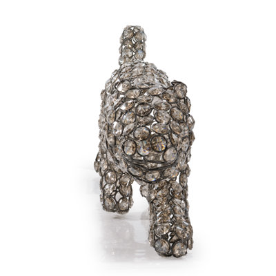 Pantera Large Black Nickel Cristal Panther