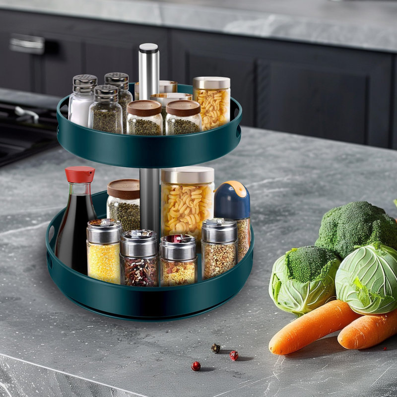 Reyan Freestanding Spice Rack, Green
