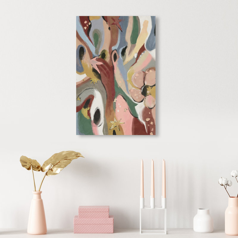 Modern Folk I Print by Oliver Gal, 30"H x 20"W, Gallery Wrapped