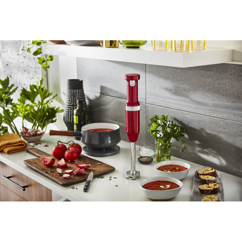 Mélangeur à main à vitesse variable KitchenAid®, Rouge empire