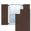 Extérieur à quatre planches (2 lattes) en bois véritable pin-n-lattes (par paire)-123524358-123524372