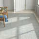 Christie Geometric Handmade Tufted Area Rug in Blue/Cream