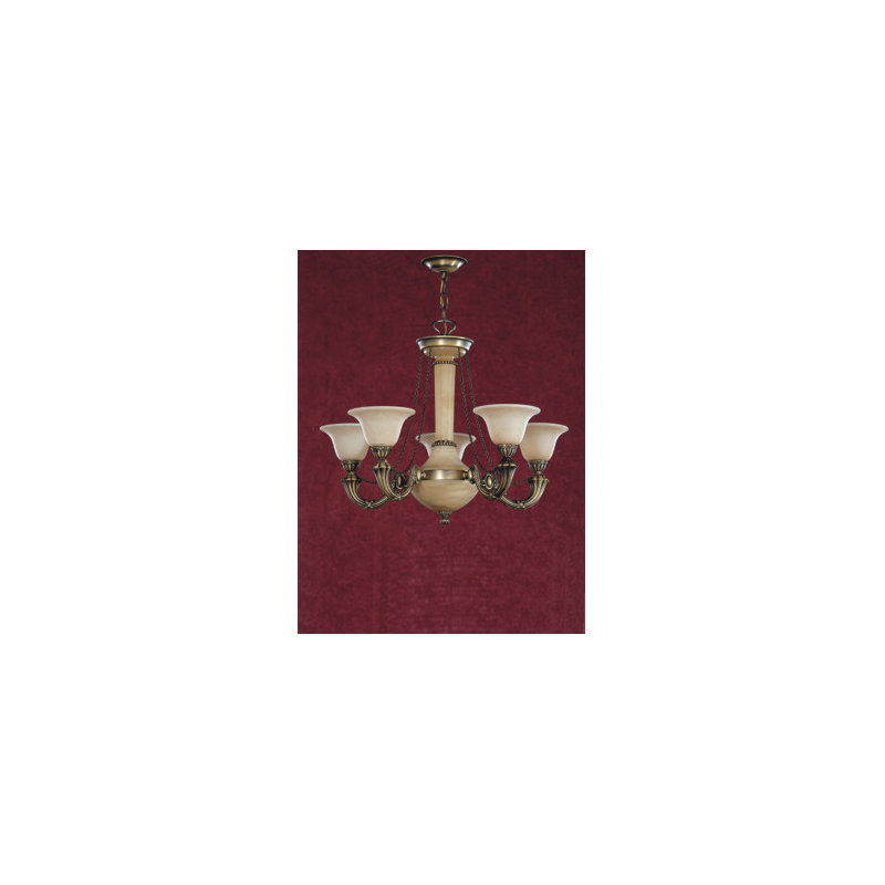 Lustre traditionnel à 5 lumières Santos