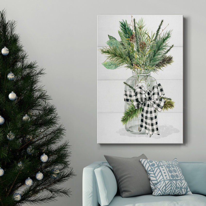 Evergreen - reproduction sur toile tendue, H 60 po x l 40 po x P 1 po