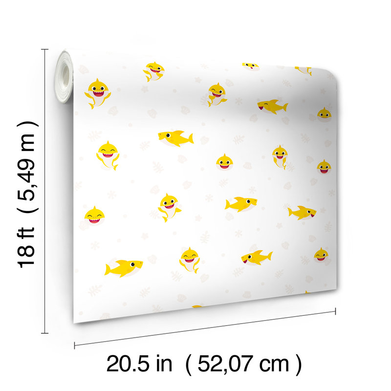 Papier peint adhésif bébé requin