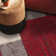 Allyne Geometric Red/Gray Non-Slip Rubberback Area Rug