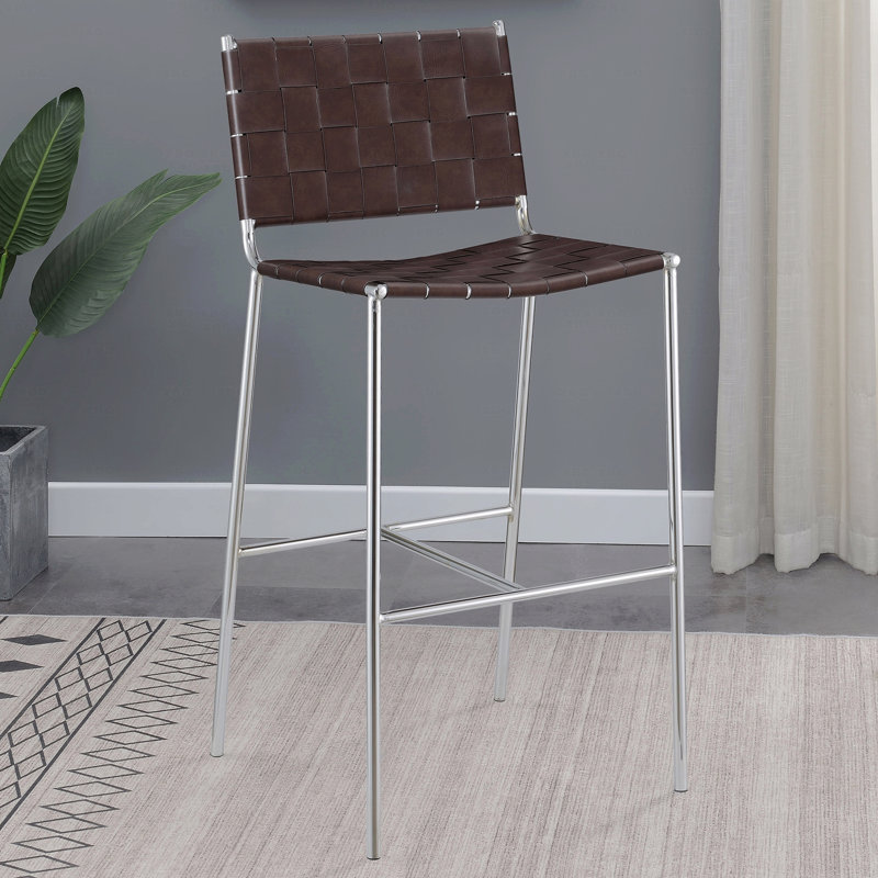 Chaise de bar rembourrée