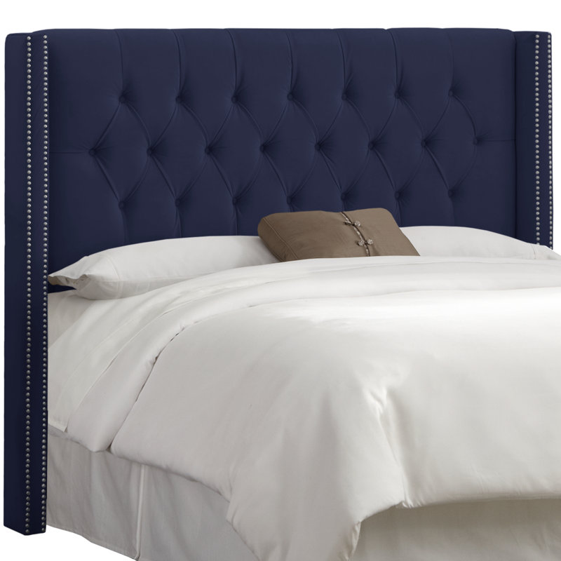 Headboard, Full, Classic Ocean Velvet