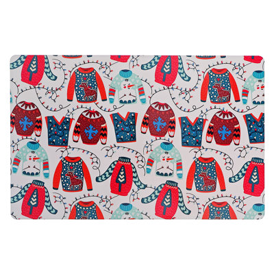 No Pattern Rectangle Placemat