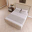 Lit tapissier haut en velours côtelé-107810872-107810873