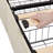 Huntsville 4-Drawer Velvet Upholstered Platform Bed-245840174-232083504