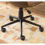 Fauteuil pneumatique pivotant à 360 degrés antique brun - siège en similicuir, revêtement confortable, structure en acier noir mat