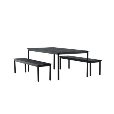 Erjona Aluminum Outdoor Bench