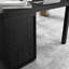 Bureau en L, finition noire