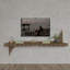 Batamex Parametric 65 "Floating Shelf Tv Unit