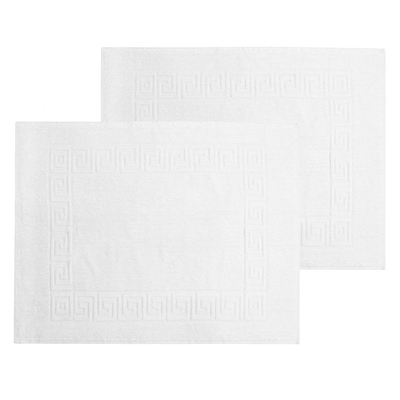 Bath Rug, White
