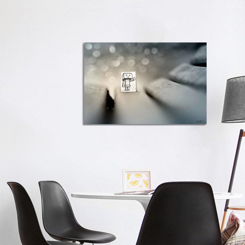 Impression d’art graphique, "Be My Friend #2" par Ben Heine-impression, Toile tendue, Pas de tapis