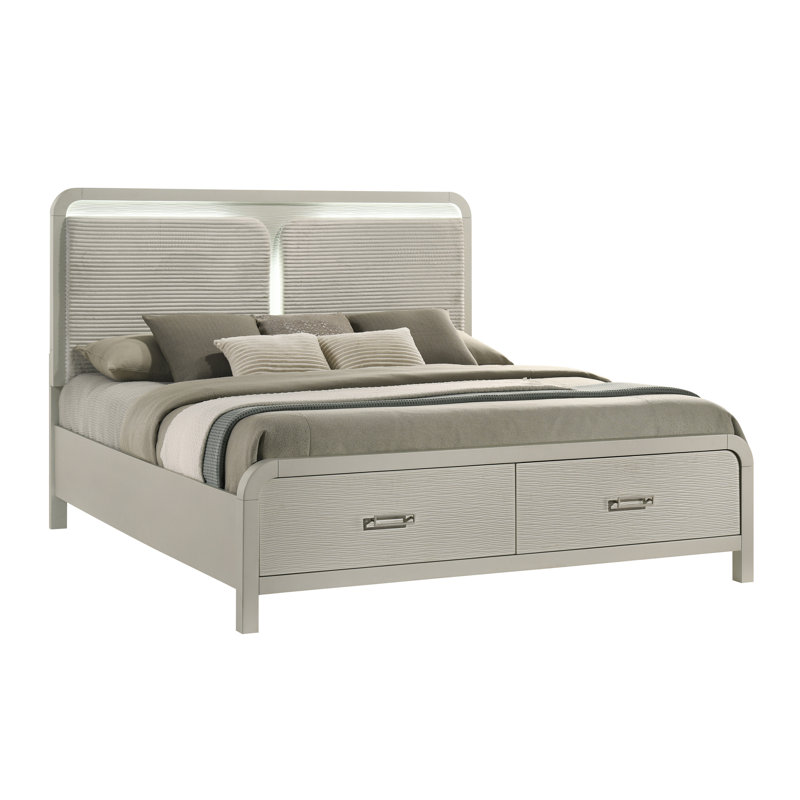 Ensemble de chambre à coucher 5 pièces Velora, Grand