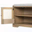 Banc à chaussures en rotin avec coussin amovible et tablettes réglables-118858664
