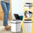 Automatic Touchless Motion Sensor Trash Can With Lid