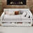 Upholstered King Daybed With USB and Drawers-1169514232