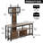 Chardell LED Height Adjustable TV Stand With Mount Storage and Power Outlet-206080126