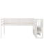 Lit mezzanine avec escalier, blanc-733197108