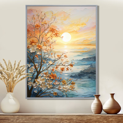Ivoneta Bold Sunrise Eternal Renewal I - Print on Canvas