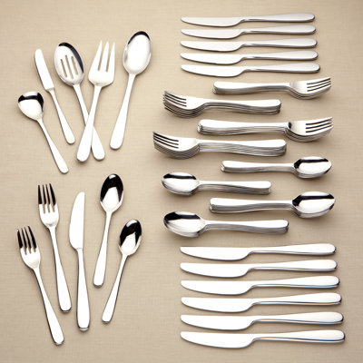 Lenox Stratton 65 Piece Flatware Set, Service for 12 Reviews