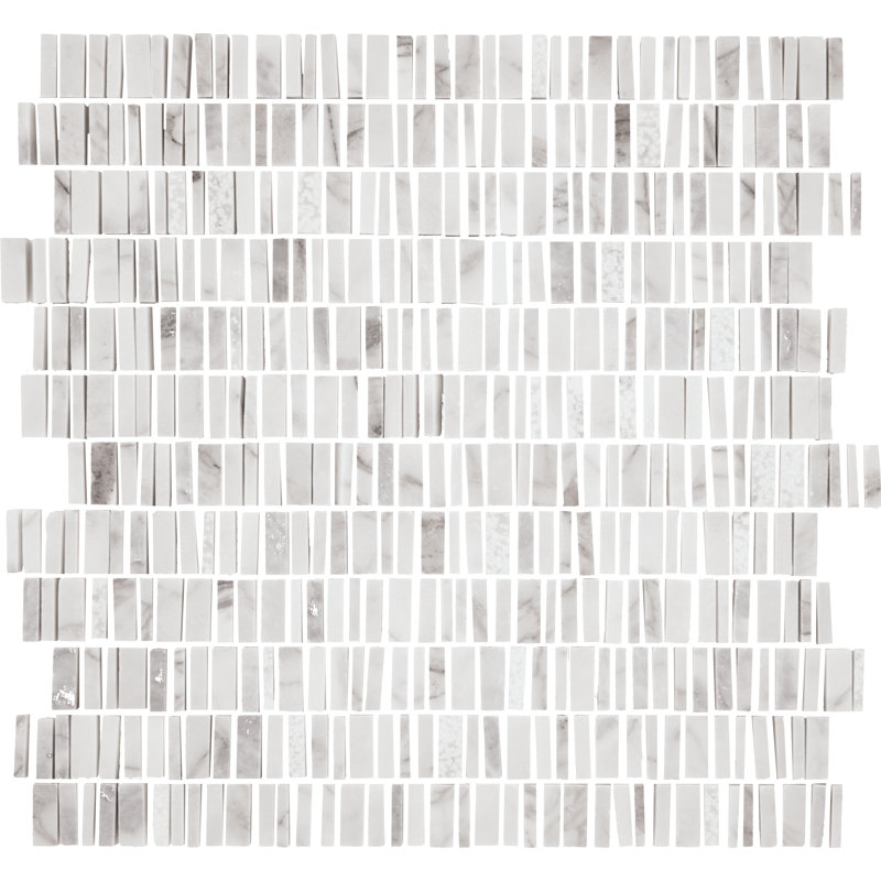 12" x 1" Brick Joint Mosaic Tile