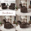 Fauteuil inclinable rembourré de 40,1 po de largeur Catherne-34158733