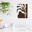 Retro Matisse Inspired Abstract Botanical 2 Brown-1552394927-1552394912