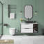 Salerno 465mm x 325mm Rectangular Countertop Bathroom Sink Basin, Vitreous China Basin-1992448809