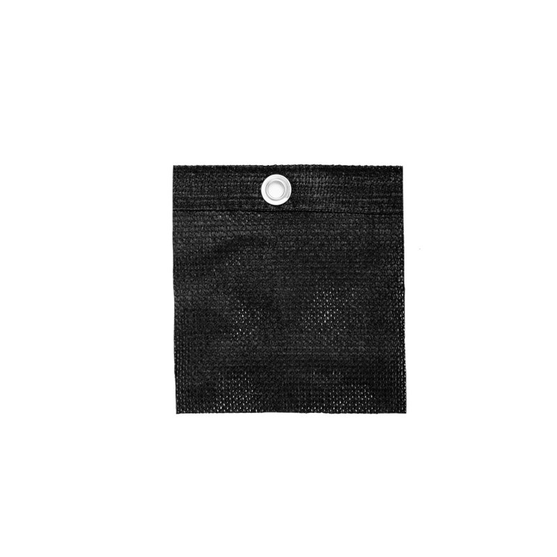 Privacy Screen Grommeted, Black, 93.6" H x 1800" W