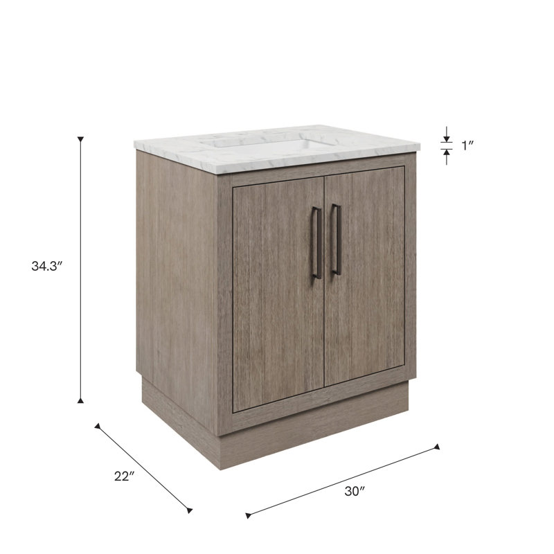 Hugo 30'' W Single Vanity, Oil rubbed bronze