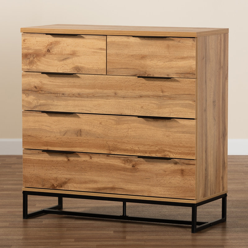 Commode 5 tiroirs Aldora