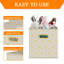 Bac de rangement en tissu Latitude Run® - ensemble de 6