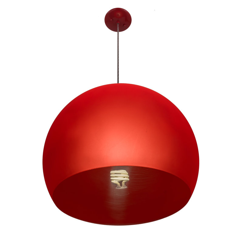 Bola Play 1 - Light Pendant, Red
