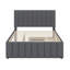 Lit plateforme tapissier avec lit gigogne et 3 tiroirs-1754933004