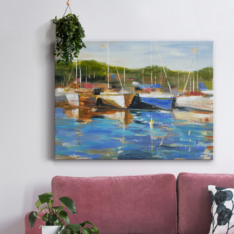 Safe Harbor-Gallery Wrapped Canvas, 32" H x 48" W