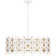 Rennane 4-Light Matte White Pendant Light