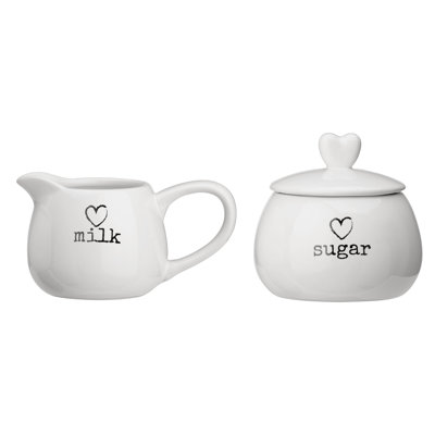 Chic Stoneware Jar - Set of 2