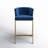 Berenice 26.5" Height Brass Stainless Steel Barstool-1107753771