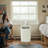 LG 7,300 BTU (DOE) 115-Volt Smart Portable Air Conditioner with Dehumidifier Function and LCD Remote, 300 sq. ft.-124198083