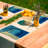 Polyester Abstract Rectangle Placemat
