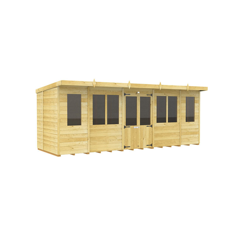 Pent Summer House, 18ft x 7ft
